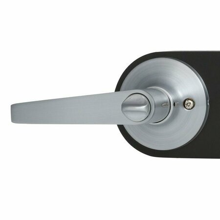 Global Door Controls Brushed Chrome Residential Privacy Bed/Bath Door Lever GLS40SFRA-626